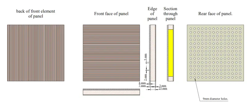 Acouper Composite wooden panel - الصورة 6