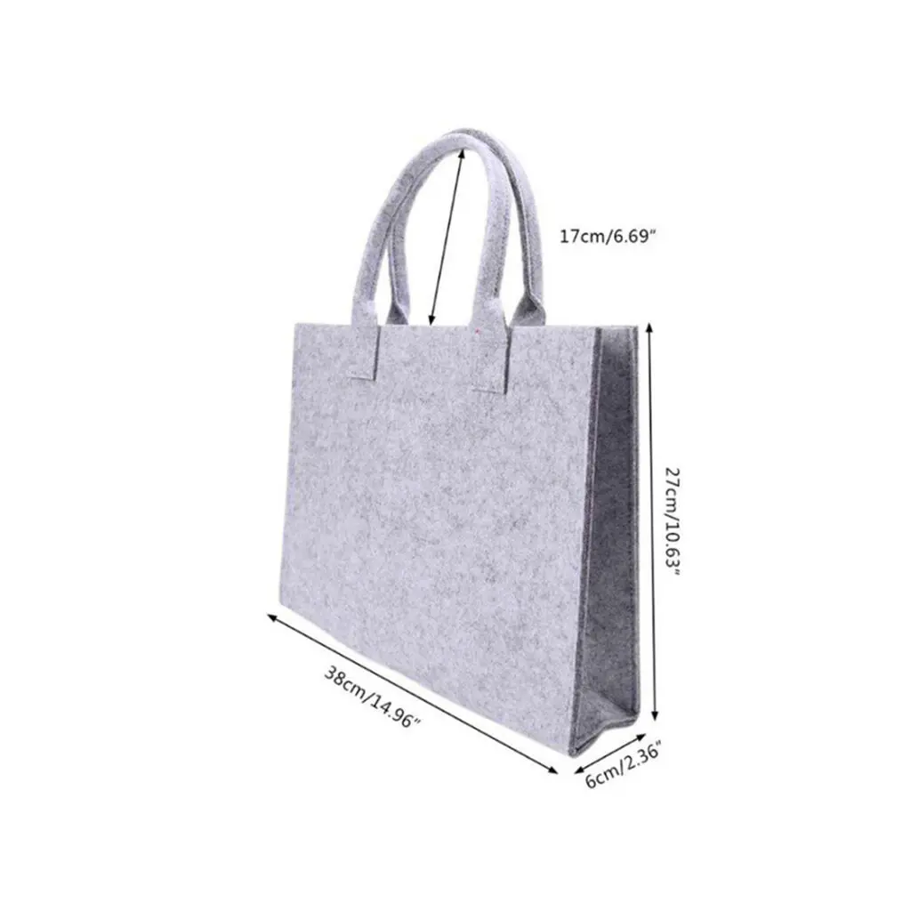 Felt Tote Bag - الصورة 5