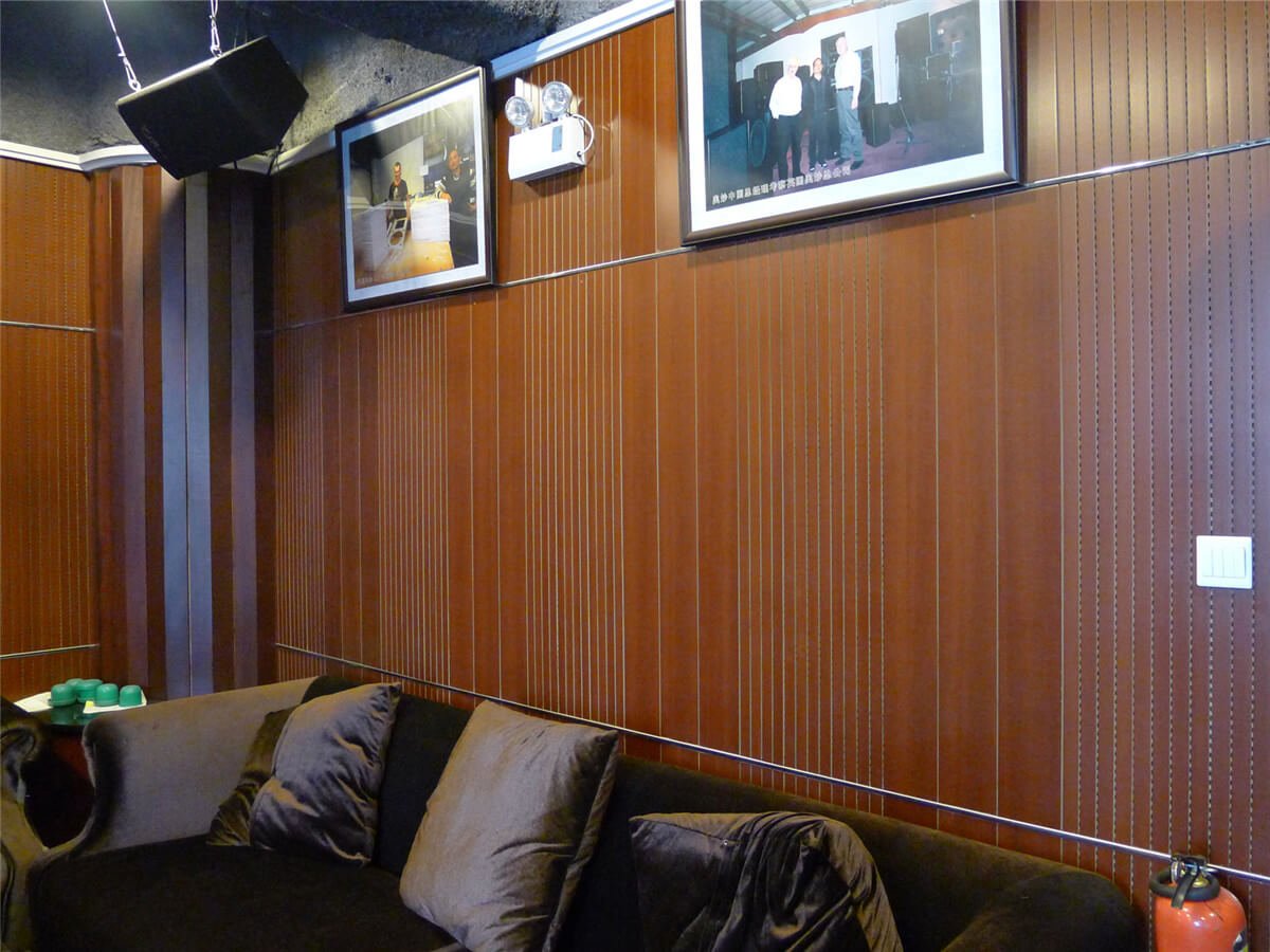 Fire Retardant Grooved Wooden Acoustic Panel - الصورة 13