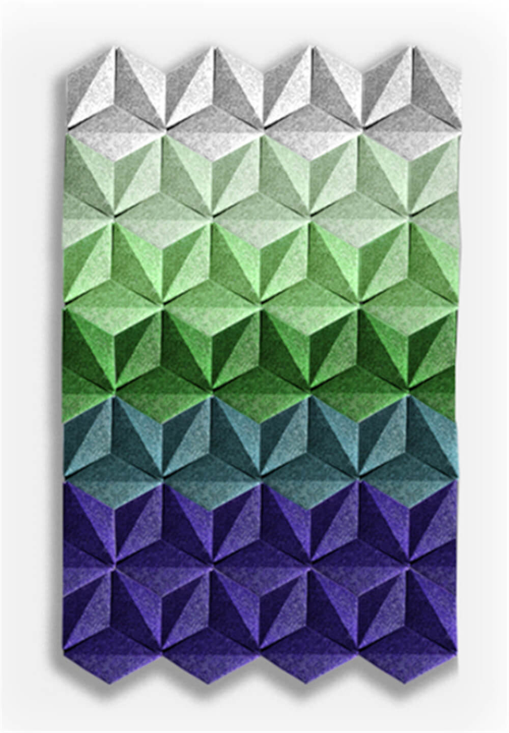 3D Polyester Acoustic Ceiling Baffle - الصورة 13