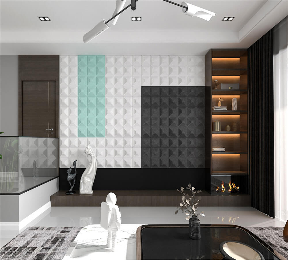 3D Polyester Acoustic Ceiling Baffle - الصورة 5