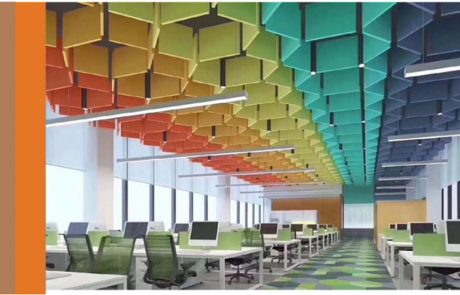 3D Polyester Acoustic Ceiling Baffle - الصورة 22