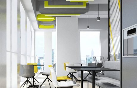 3D Polyester Acoustic Ceiling Baffle - الصورة 21