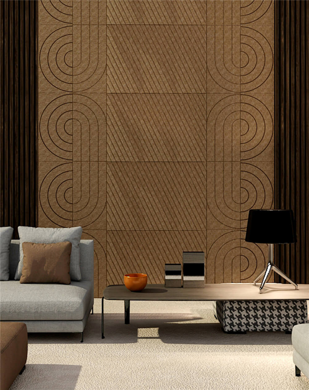 3D Polyester Acoustic Ceiling Baffle - الصورة 9