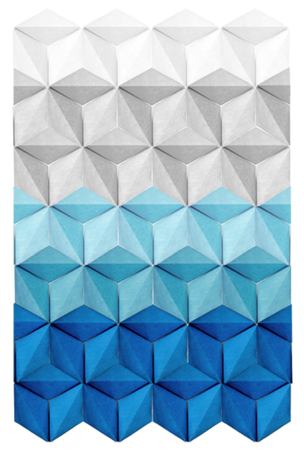 3D Polyester Acoustic Ceiling Baffle - الصورة 10