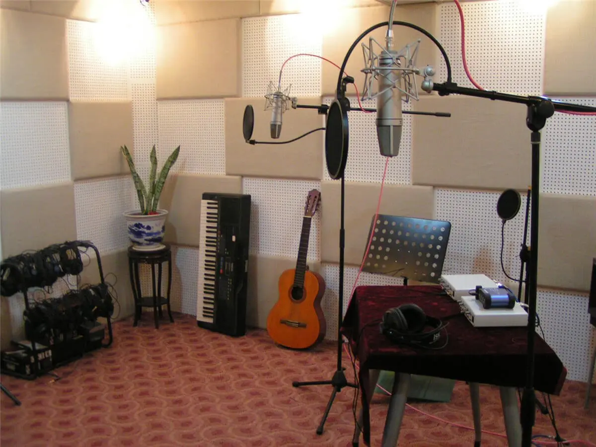 Colourful Irregularity Perforated Acoustic Panel - الصورة 13