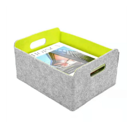 Felt Box Storage Bin - الصورة 5