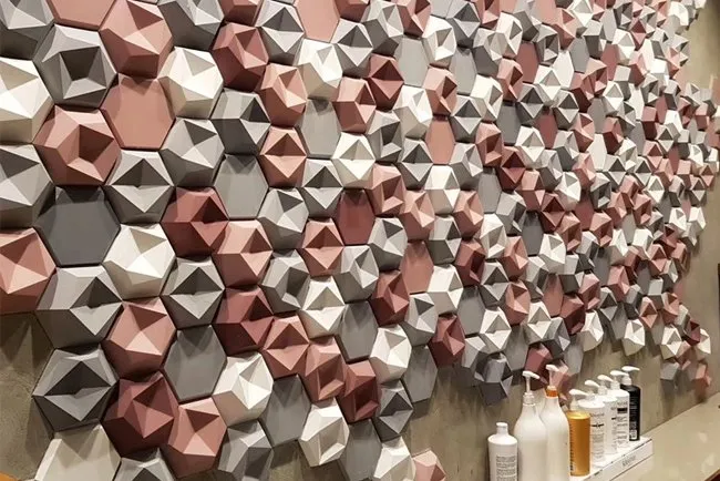 3D POLYESTER FIBER ACOUSTIC PANEL - الصورة 4